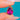 Antique 18ct Gold Pear-Shaped Garnet Charm, 0.95ct