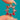 Georgian 9ct Gold Pear-Shaped Garnet "Star" Roundel Charm