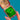RARE Antique Green Velvet Ring Box
