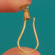 Antique 9ct Gold Hook Pendant