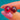 Victorian 9ct Gold Garnet Cabochon & Diamond Stud Earrings