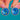 Impressive Art Deco Cobalt Blue Paste & Marcasite Earrings, pair front showing cobalt-blue centres