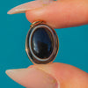 Victorian 9ct Gold Bulls Eye Banded Agate Pendant