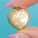 Vintage 9ct Gold Heart Locket