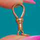 Victorian 9ct Gold Dog-Clip