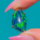 Antique 9ct Gold Opal Doublet Pendant
