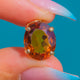 9ct Gold Madeira Citrine Charm, 4.40ct