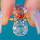 Victorian 18ct Gold Zircon and Diamond Toi et Moi Ring c.1890