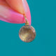 Antique Georgian Silver Foiled Rock Crystal Charm