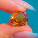 9ct Gold Madeira Citrine East-West Charm, 4.35ct